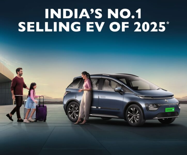 MG Windsor Emerges as India’s Top-Selling EV of 2025 with Record 46,735 ...
