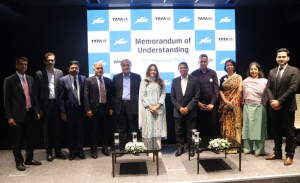 JSW-Motors-Limited-leadership-and-the-Tata-Indian-Institute-of-Skills-Tata-IIS-leadership-at-the-MoU-signing